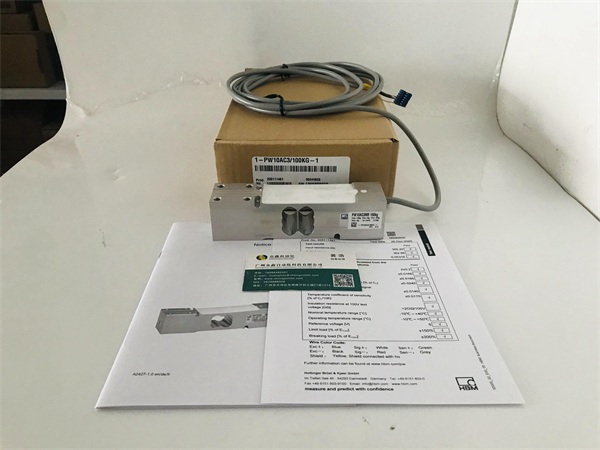 德國(guó)HBM 1-PW10AC3MR/50kg稱重傳感器實(shí)拍圖1