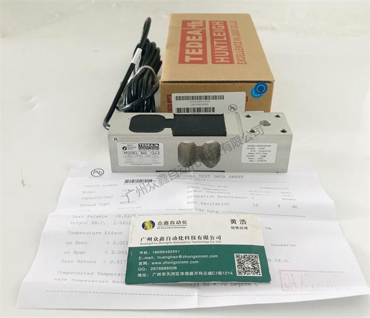 美國(guó)特迪亞 1242-50kg稱重傳感器實(shí)拍圖1