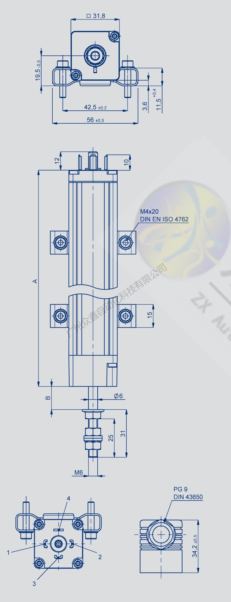 LWH-0275直線(xiàn)位移傳感器 德國(guó)novotechnik位移傳感器產(chǎn)品尺寸